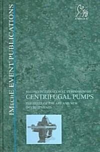 Centrifugal Pumps: State of the Art and New Opportunities (Hardcover)