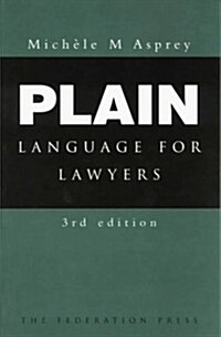 Plain Language for Lawyers (Paperback, 3, Revised)