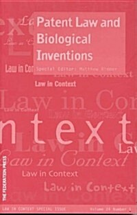 Patent Law and Biological Inventions: Number 1 (Paperback)