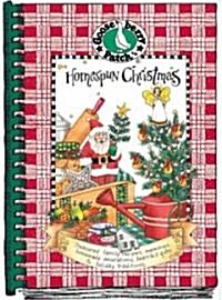 A Homespun Christmas (Hardcover, Spiral)