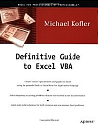 Definitive Guide to Excel VBA (Paperback, New)