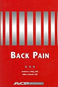 Back Pain: A Guide for the Primary Care Physician (Paperback)