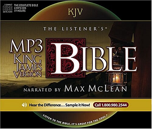 Listeners Bible-KJV (MP3 CD)