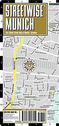 Streetwise Munich Map - Laminated City Street Map of Munich, Germany: Folding Pocket Size Travel Map (Folded, 2015 Updated)