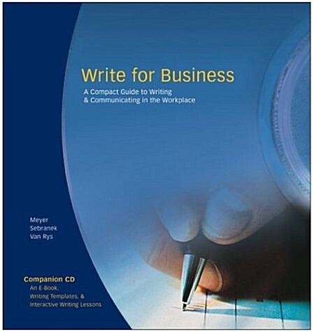 Write Source: Write for Business Book and CD-ROM Package 2005 (Hardcover)