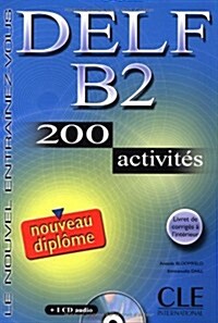 [중고] Delf B2. 200 Activities. Textbook + Key + Audio CD (Paperback)