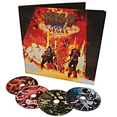 [수입] [블루레이] Kiss - Kiss Rocks Vegas: Live At The Hard Rock Hotel [BD+2CD+DVD]