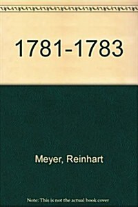 1781-1783 (Hardcover)