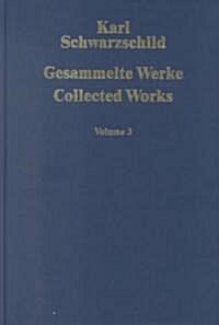 Gesammelte Werke Collected Works: Volume 3 (Hardcover, 1992)