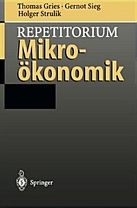 Repetitorium Mikro?onomik (Paperback, 1996)
