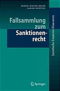 Fallsammlung Zum Sanktionenrecht (Paperback)