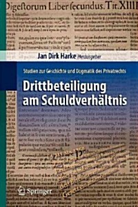 Drittbeteiligung Am Schuldverh?tnis: Studien Zur Geschichte Und Dogmatik Des Privatrechts (Paperback, 2010)