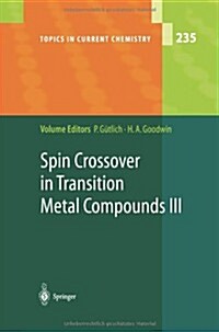 Spin Crossover in Transition Metal Compounds III (Paperback, Softcover Repri)