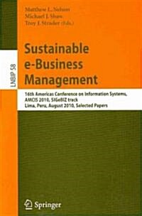 Sustainable e-Business Management (Paperback)