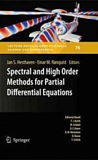 Spectral and High Order Methods for Partial Differential Equations: Selected Papers from the ICOSAHOM 09 Conference, June 22-26, Trondheim, Norway (Hardcover)
