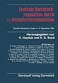 Zentrale Blutdruckregulation Durch α2-Rezeptorenstimulation (Paperback)