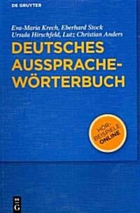 Deutsches Ausspracheworterbuch (Paperback)