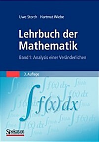 Lehrbuch Der Mathematik, Band 1 : Analysis Einer Veranderlichen (Paperback, 3rd ed.)