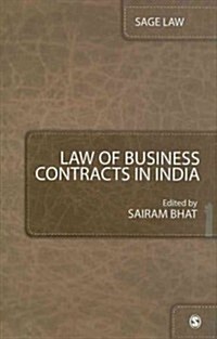 Law of Business Contracts in India (Hardcover)