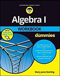 Algebra I Workbook for Dummies (Paperback, 3)