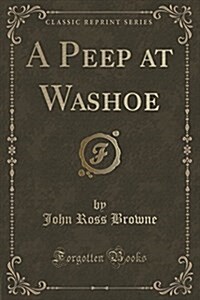 A Peep at Washoe (Classic Reprint) (Paperback)