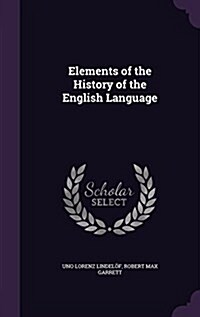 Elements of the History of the English Language (Hardcover)