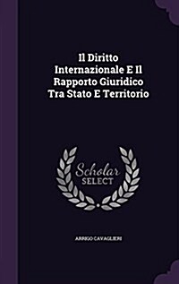 Il Diritto Internazionale E Il Rapporto Giuridico Tra Stato E Territorio (Hardcover)