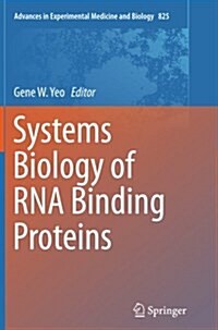 Systems Biology of RNA Binding Proteins (Paperback, Softcover Repri)