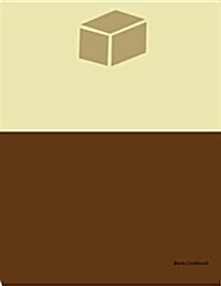 Blank Cookbook: Brown 2 (Paperback)