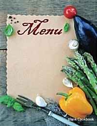 Blank Cookbook: Notepad 27 (Paperback)