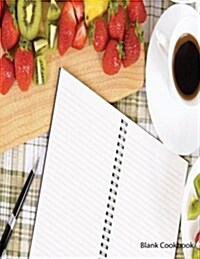 Blank Cookbook: Notepad 28 (Paperback)