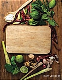 Blank Cookbook: Style 74 (Paperback)