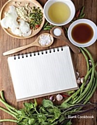 Blank Cookbook: Notepad 93 (Paperback)