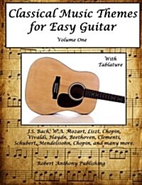Classical Music Themes for Easy Guitar (Paperback)