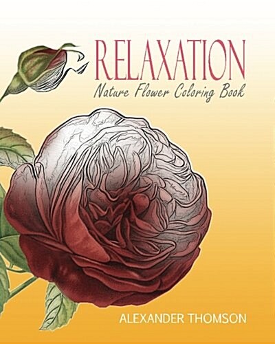 Relaxation: Nature Flower Coloring Book - Vol.6: Flowers & Landscapes Coloring Books for Grown-Ups (Paperback)