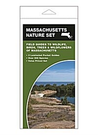 Massachusetts Nature Set: Field Guides to Wildlife, Birds, Trees & Wildflowers of Massachusetts (Other)