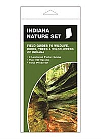 Indiana Nature Set: Field Guides to Wildlife, Birds, Trees & Wildflowers of Indiana (Other)