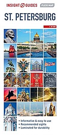Insight Guides Flexi Map St Petersburg (Sheet Map, 4 Revised edition)