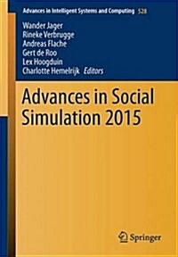 Advances in Social Simulation 2015 (Hardcover, 2017)