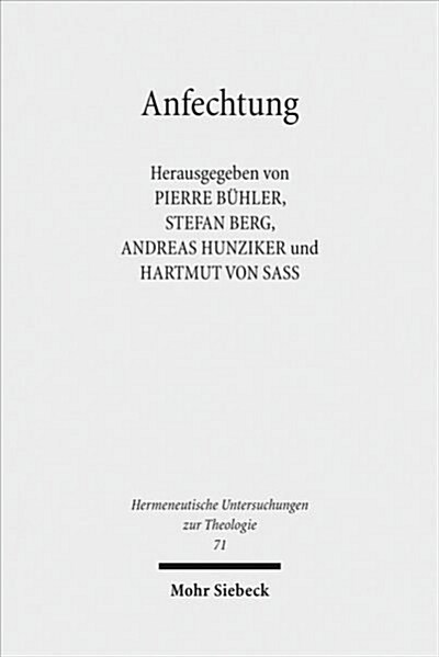Anfechtung: Versuch Der Entmarginalisierung Eines Klassikers (Paperback)