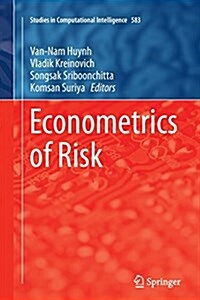 Econometrics of Risk (Paperback, Softcover Repri)