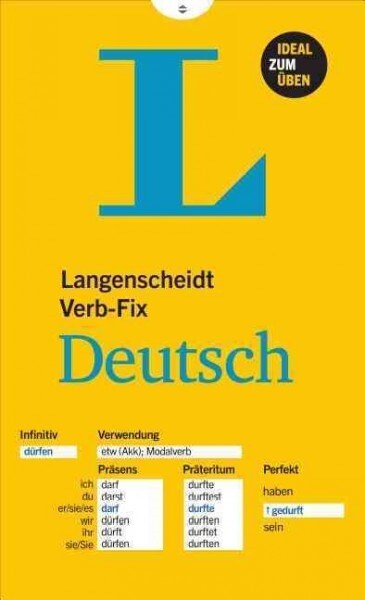 Langenscheidt Verb-Fix Deutsch - German Verbs At A Glance (Other)