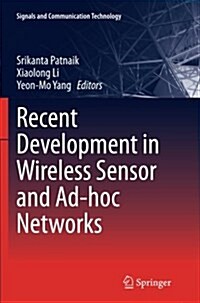 Recent Development in Wireless Sensor and Ad-Hoc Networks (Paperback, Softcover Repri)