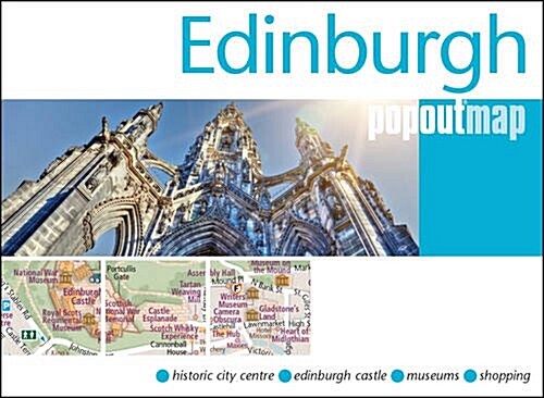 Edinburgh PopOut Map (Sheet Map, folded)
