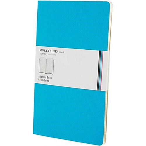 Moleskine Volant Sky Blue Ruled Notebook Large (Hardcover)