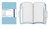 Moleskine Volant Address Book, Pocket, Manganese Blue, Soft Cover (3.5 X 5.5) (Hardcover, Sky Blue)