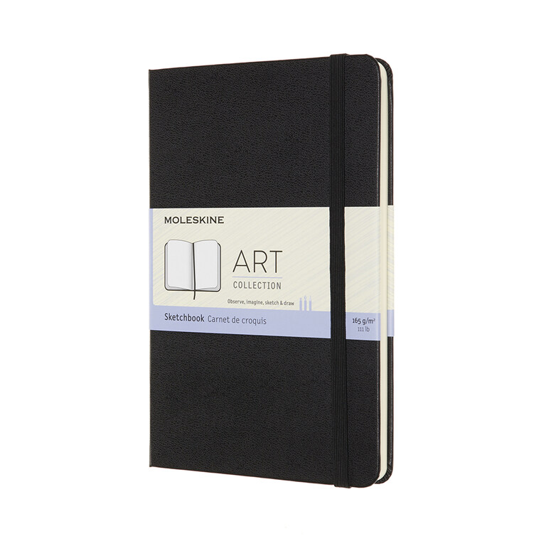 Moleskine Art Plus Sketchbook, A3, Black, Hard Cover (16.5 X 12) (Hardcover)