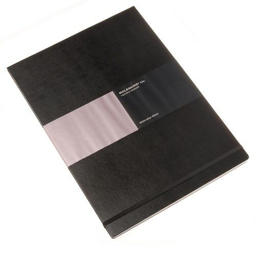Moleskine Art Plus Watercolor Album, A3, Black, Hard Cover (16.5 X 12) (Imitation Leather)