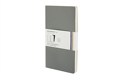 Moleskine Volant Large Ruled Notebook: Grey (Paperback)