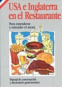 USA and UK En El Restaurante (in Spanish) (Paperback)